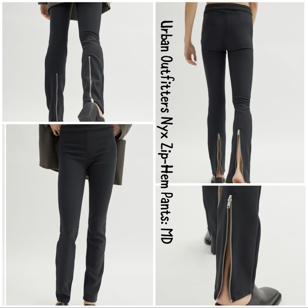 Urban Outfitters (UO) Nyx Zip-Hem Pants: MD
